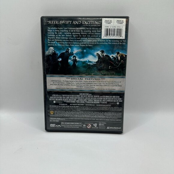 Harry Potter And The Order Of The Phoenix Two Disc Special Edition DVD PG13 - Picture 3 of 5